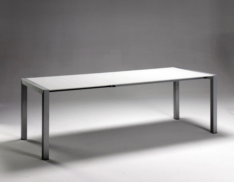mesa lacada blanca