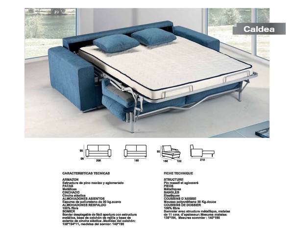 MODELO CALDEA CAMA 1058 €