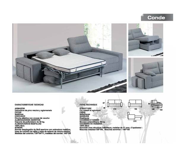 MODELO CONDE CAMA 1240 €