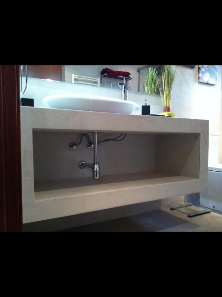 mueble microcemento