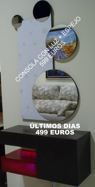 OFERTA CONSOLA CON LUZ