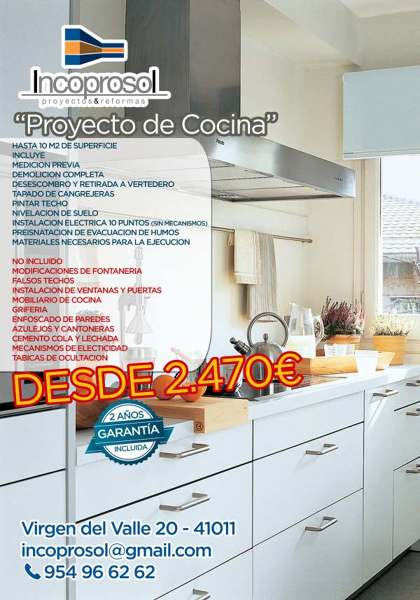 OFERTA DE REFORMA DE COCINA COMPLETA
