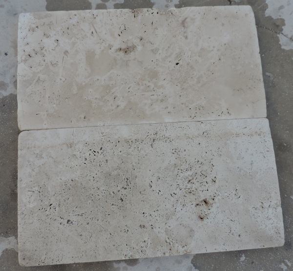 Oferta Stock Travertino Moka Envejecido 60x30x1.2cm