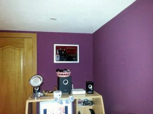Pintura salón dos colores