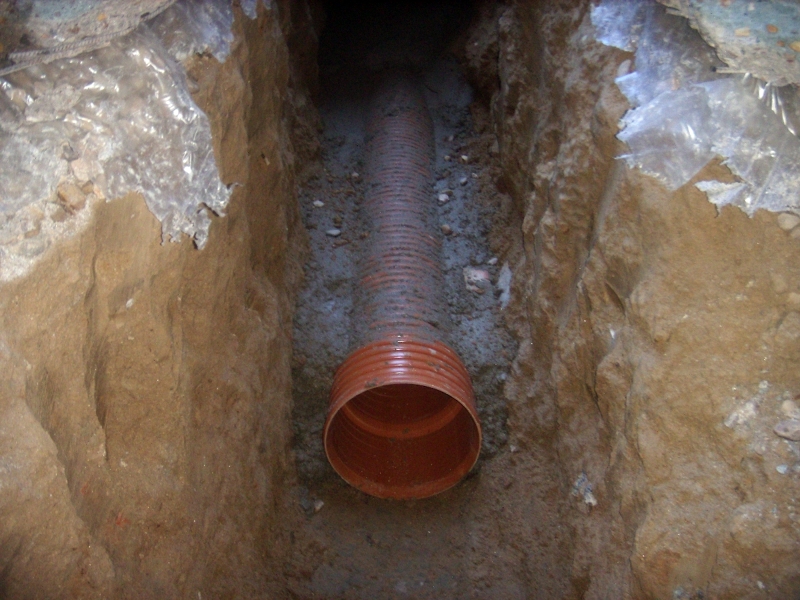 Poceria en general colocación de tuberia.