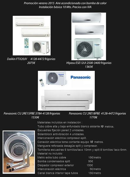 Promoción Aire acondicionado multisplit 2015