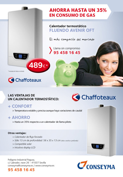 PROMOCION CALENTADOR A GAS 