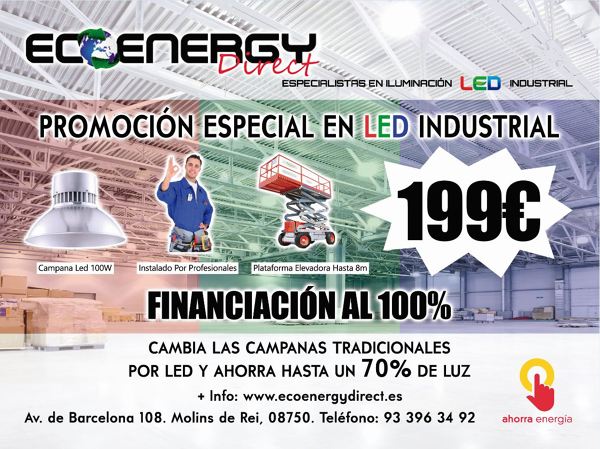promocion campanas 100w