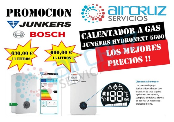 PUBLICIDAD CALENTADOR JUNKERS