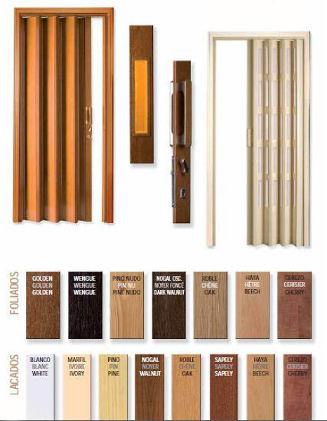 Puertas Plegables de PVC