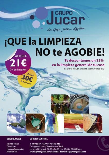 QUE LA LIMPIEZA NO TE AGOBIE