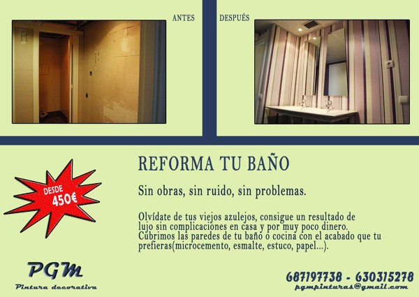 REFORMA TU BAÑO ¡SIN OBRAS!