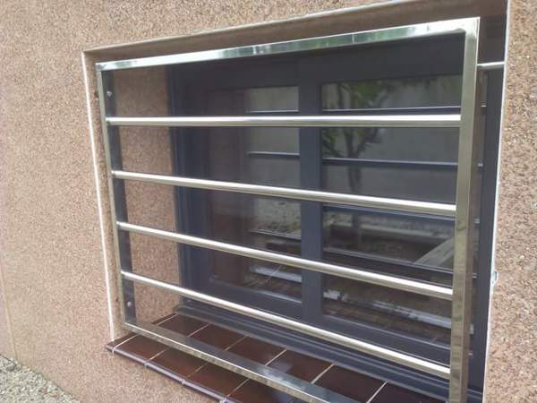 Rejas de seguridad en acero inoxidable