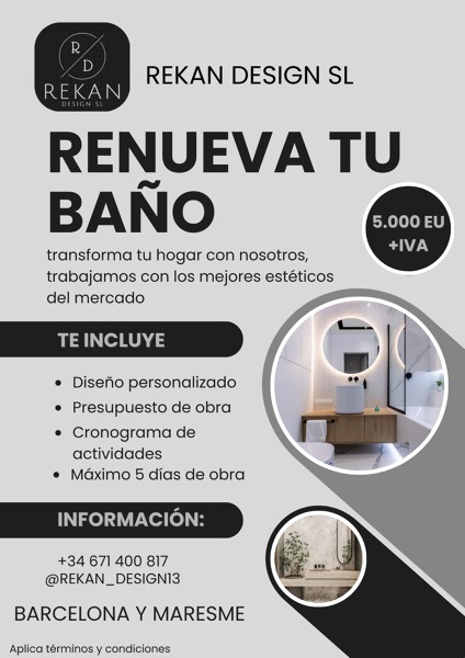 RENUEVA TU BAÑO