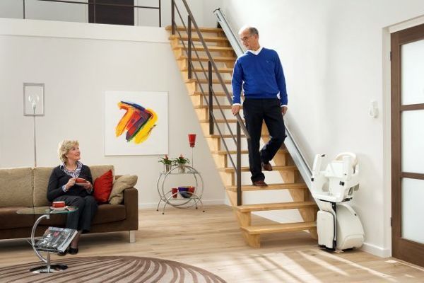 Silla salvaescaleras sin obra.