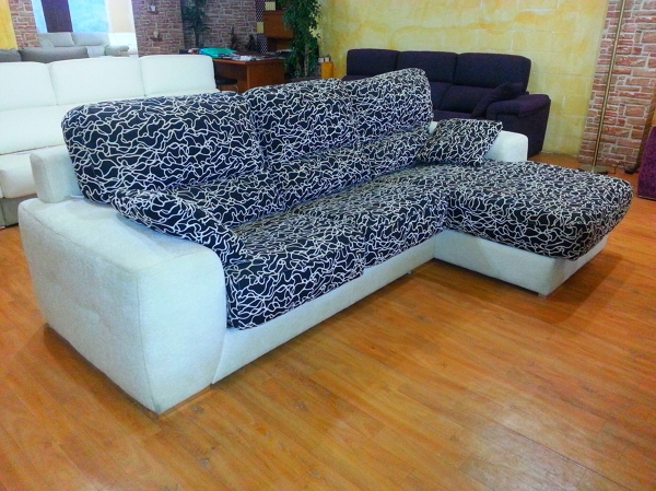 SOFA CHAISELONGUE FIRMA PEDRO ORTIZ MODELO BIANCO A ESTRENAR
