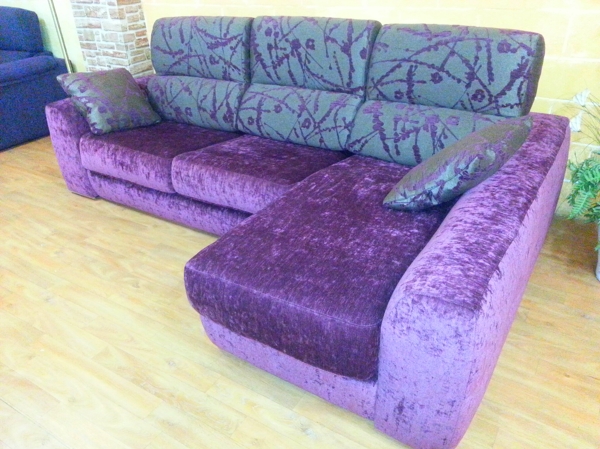 SOFA CHAISELONGUE FIRMA PEDRO ORTIZ MODELO IRENE A ESTRENAR