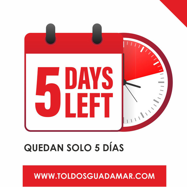 SOLO QUEDAN % DÏAS