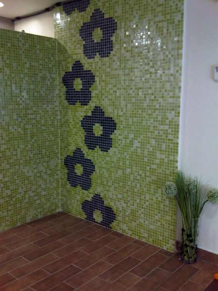 zona ducha diseño propio