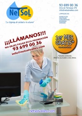1 mes gratis de limpieza de oficina