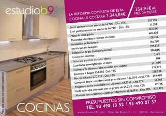 Oferta reforma completa de cocina por 7344.84 €