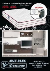 Colchon Visco + Videocámara de regalo