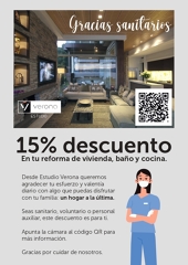 15% Descuento Sanitarios