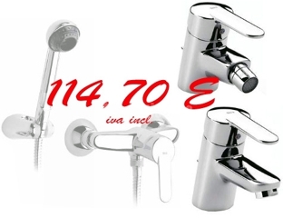 Oferta conjunto de grifería modelo Victoria 3 piezas