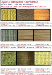 Oferta de moquetas naturales