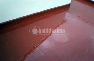 Oferta impermeabilización con poliuretano liquido transitable 22€/m2