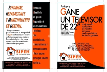 Oferta Sorteamos Un Tv Color De 22' Con Su Reforma
