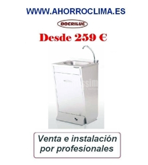 Oferta Lavamanos De Pie, Un Pulsador Agua Fría/Caliente Docriluc 259 €