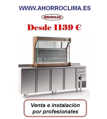 Oferta Vitrina Sobremostrador Refrigerada Docriluc Para Exposición De Marisco 1139 €+IVA