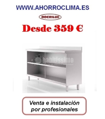 Oferta Estantería Contra Mostrador Acero Inoxidable Docriluc 359€+IVA