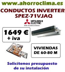 Oferta Mitsubishi Electric Spez-71vjaq  1649 € + IVA