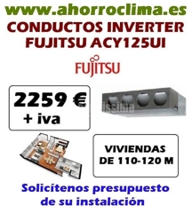 Oferta Inverter Fujitsu Acy125ui 2259 € + IVA
