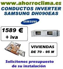 Oferta Aire Conductos Samsung Dh090eas Inverter 1589 € + IVA