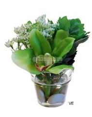 Oferta Cristal Con Flor Artificial Inmóvil Desde 5.50 €