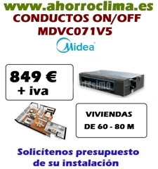 Oferta Mdvc071v5 Conductos On Off Midea 849 €+ IVA