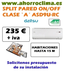 Oferta Aire Acondicionado Split Daitsu Asd9u-rc Clase A 235€ + IVA