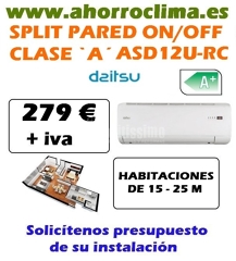 Oferta Aire Acondicionado Clase A Split Daitsu Asd12u-rc 279€ +IVA