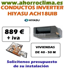 Oferta Aire Acondicionado Hiyasu Ach18uib Conductos 889 € + IVA
