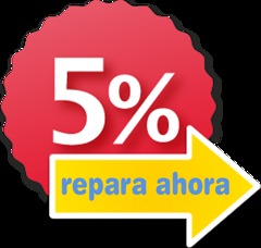5% de descuento en la mano de obra de tus reparaciones