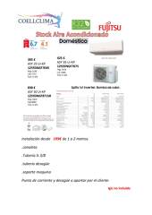 aire acondicionado fujitsu