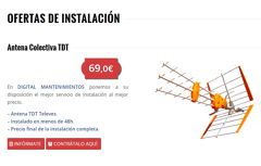 ANTENA TDT COLECTIVA