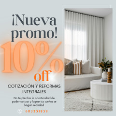 ¡Aprovecha un 10% de descuento en Noviembre!
