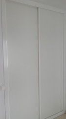 armario de puertas correderas blanco