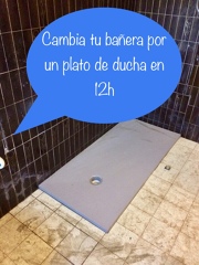 Bañera por ducha