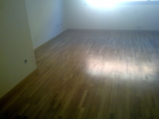 Barnizado de parquet