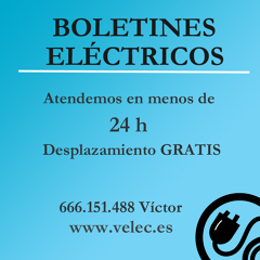 BOLETÍN ELÉCTRICO 150€.